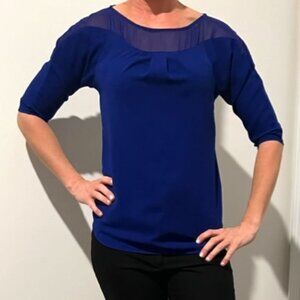 H & M Blue Blouse Size 2